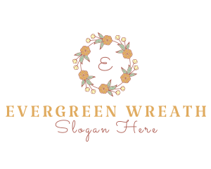 Dainty Floral event Organizer logo design