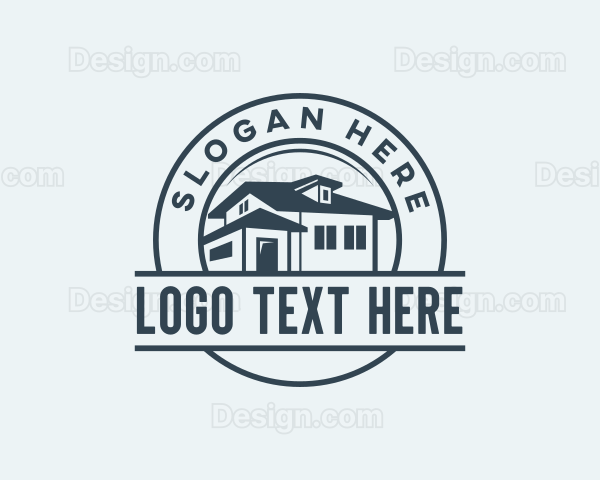 House Property Roofing Logo