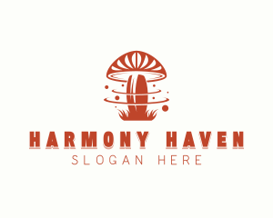 Shiitake Mushroom Holistic logo