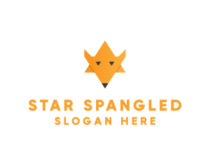 Fox Sheriff Star logo design