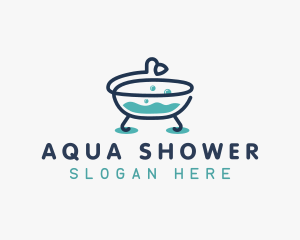 Bath Tub Clean logo design