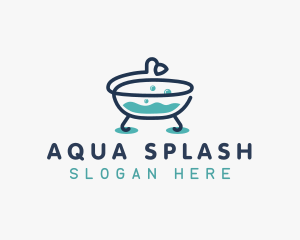 Bath Tub Clean logo design