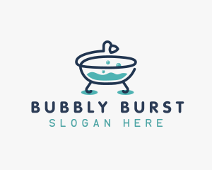 Bath Tub Clean logo design