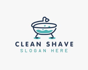 Bath Tub Clean logo design