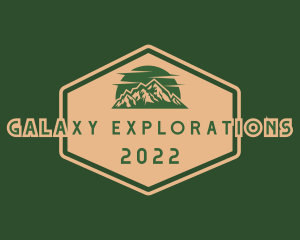 Mountain Climbing Explorer logo design