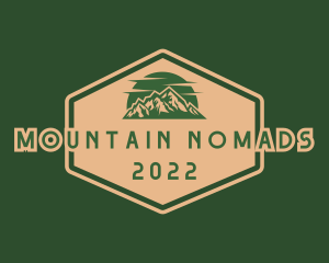 Mountain Climbing Explorer logo design