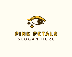 Makeup Eye Sparkle logo design