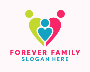 Family Planning Heart logo design