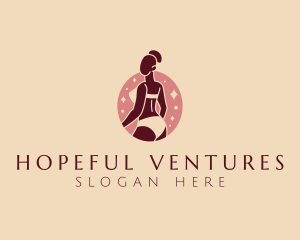 Female Sexy Body Bikini logo