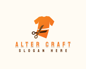 Scissor Shirt Clothing logo design