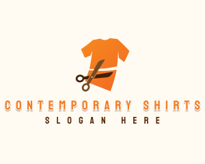 Scissor Shirt Clothing logo design