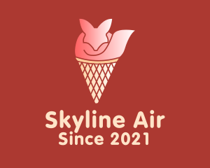 Ice Cream Fox  logo