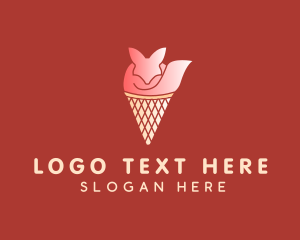 Ice Cream Fox  logo