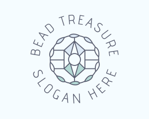 Crystal Gemstone Jewelry logo design