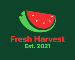 Fresh Watermelon Slice  logo