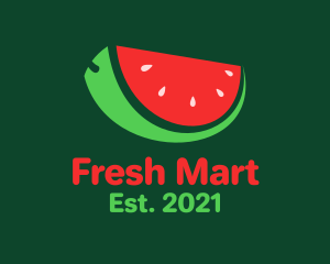 Fresh Watermelon Slice  logo