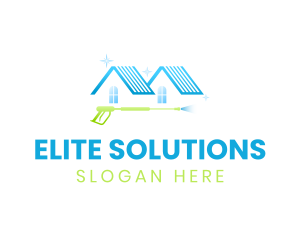 Home Cleaning Service logo design