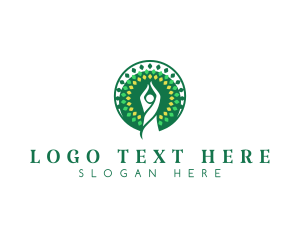 Human Yoga Tree logo