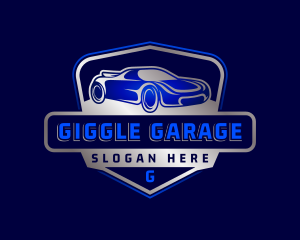 Motorsport Car Garage logo design