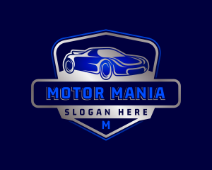 Motorsport Car Garage logo design