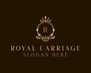 Crown Shield Royal logo design