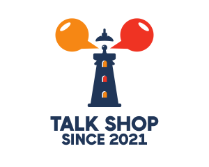 Lighthouse Talk Tower logo design