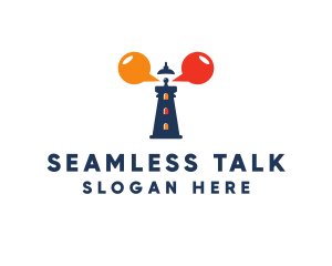 Lighthouse Talk Tower logo design