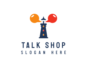 Lighthouse Talk Tower logo design