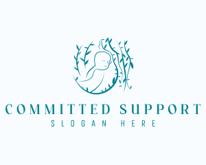 Maternity Care Support logo design