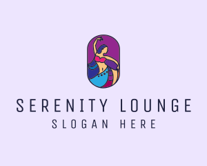 Belly Dancer Dancing logo design