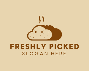 Angry Hot Bread logo design