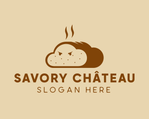 Angry Hot Bread logo design