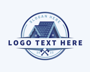 Home Roof Carpentry Renovation Logo