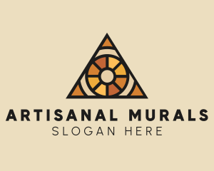 Stained Glass Eye logo design