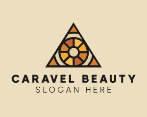 Stained Glass Eye logo design