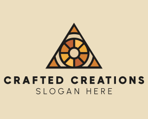 Stained Glass Eye logo design