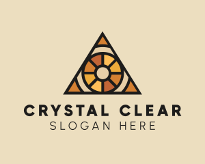 Stained Glass Eye logo design