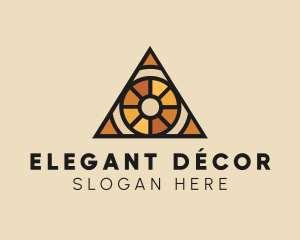 Stained Glass Eye logo design