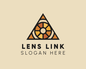 Stained Glass Eye logo design