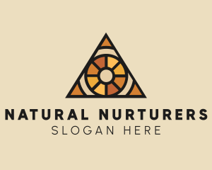 Stained Glass Eye logo design