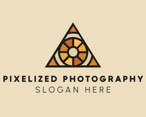 Stained Glass Eye logo design