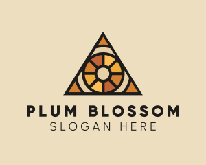 Stained Glass Eye logo design