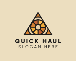 Stained Glass Eye logo design