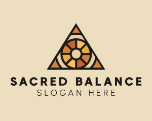 Stained Glass Eye logo design