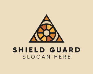 Stained Glass Eye logo design