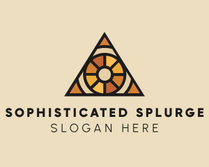 Stained Glass Eye logo design