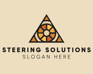 Stained Glass Eye logo design