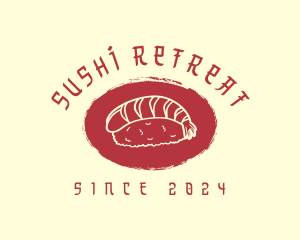 Oriental Japanese Sushi  logo design