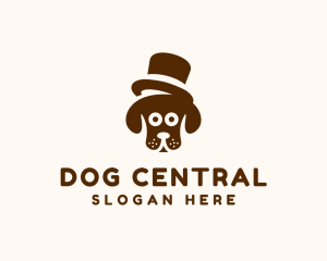 Top Hat Hound logo design