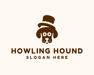 Top Hat Hound logo design